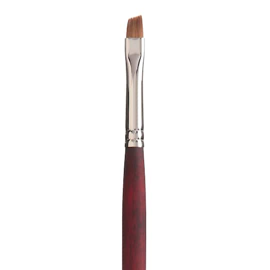 Princeton™ Velvetouch™ Series 3900 Long Handle Angle Bright Brush, Size 6